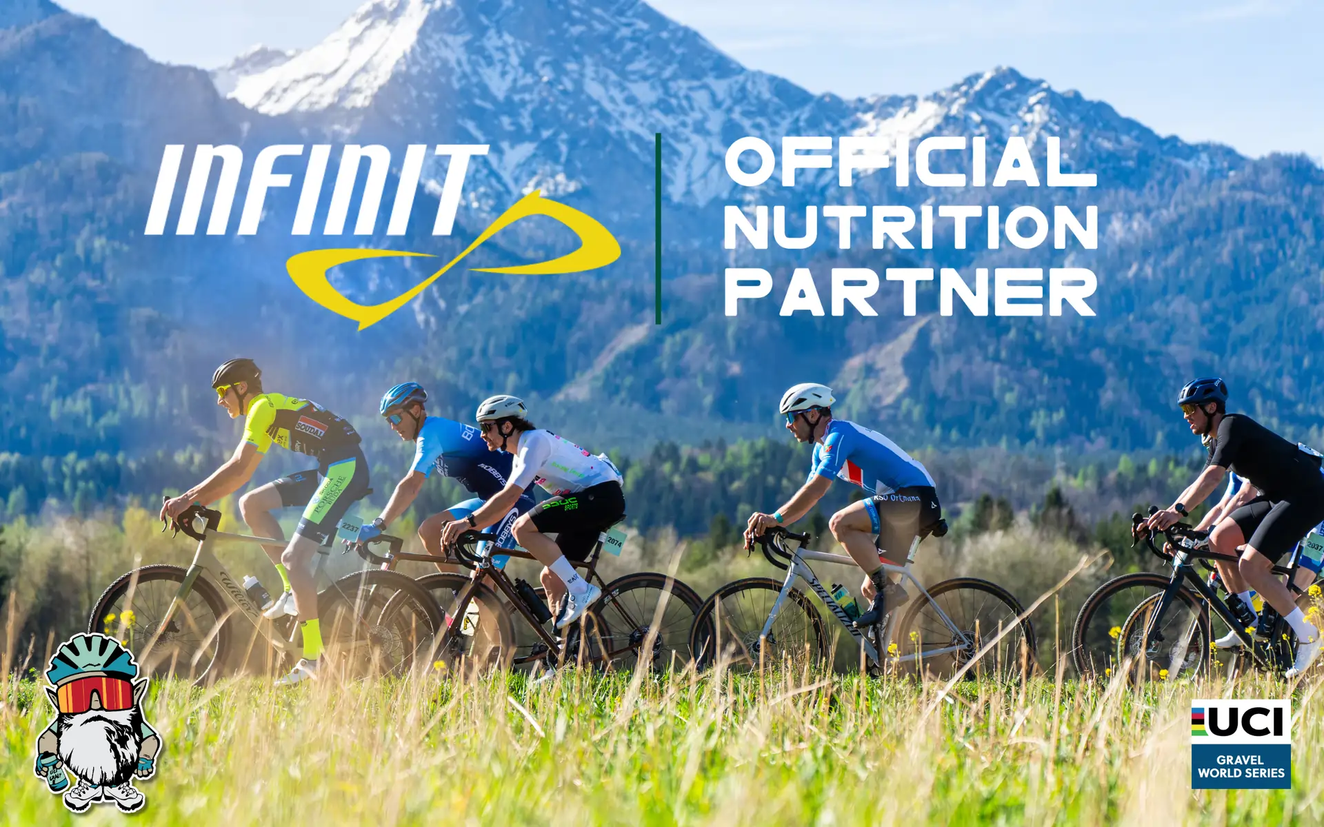 INFINIT Nutrition kehrt im dritten Jahr als offizieller Partner für isotonische Sporternährung des Wörthersee Gravel Race zurück.